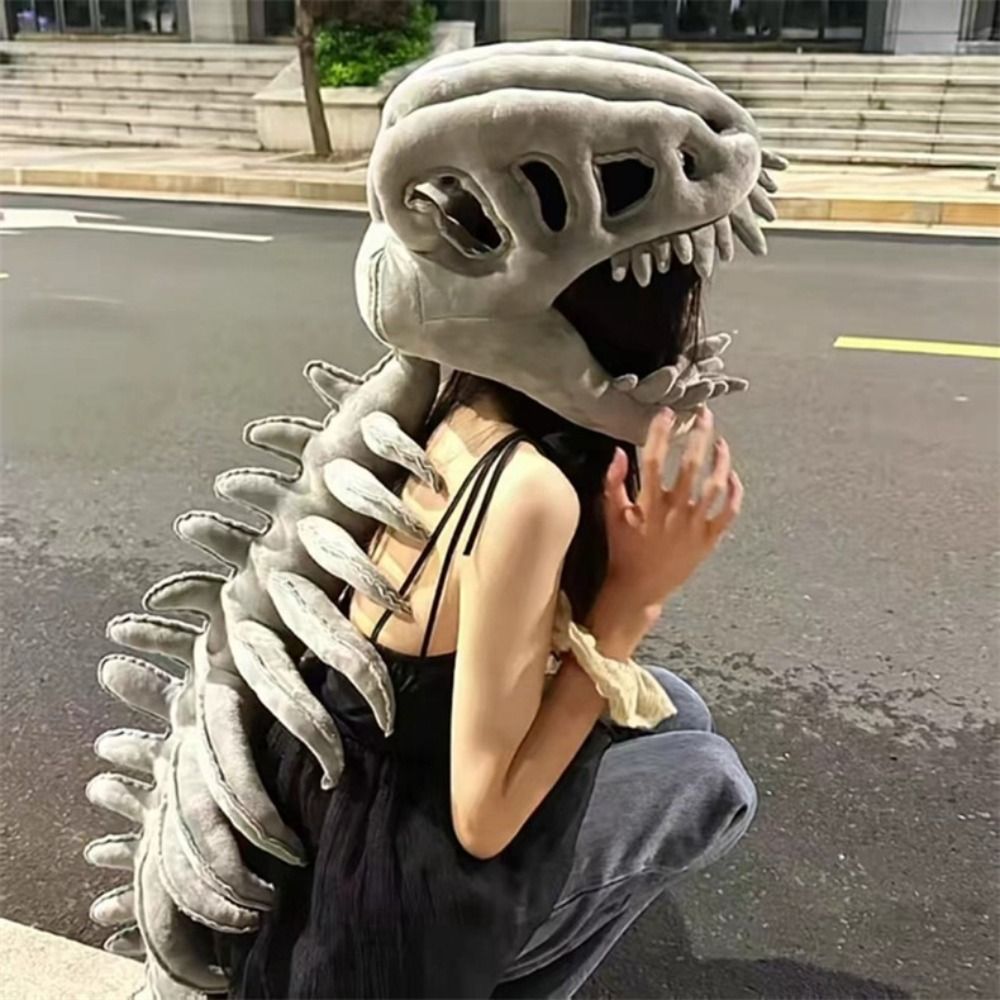 외골격 디자인 공룡 해골 마스크, 착용 가능한 재미있는 - Easy Cosplay Prop 리뷰 및 가격